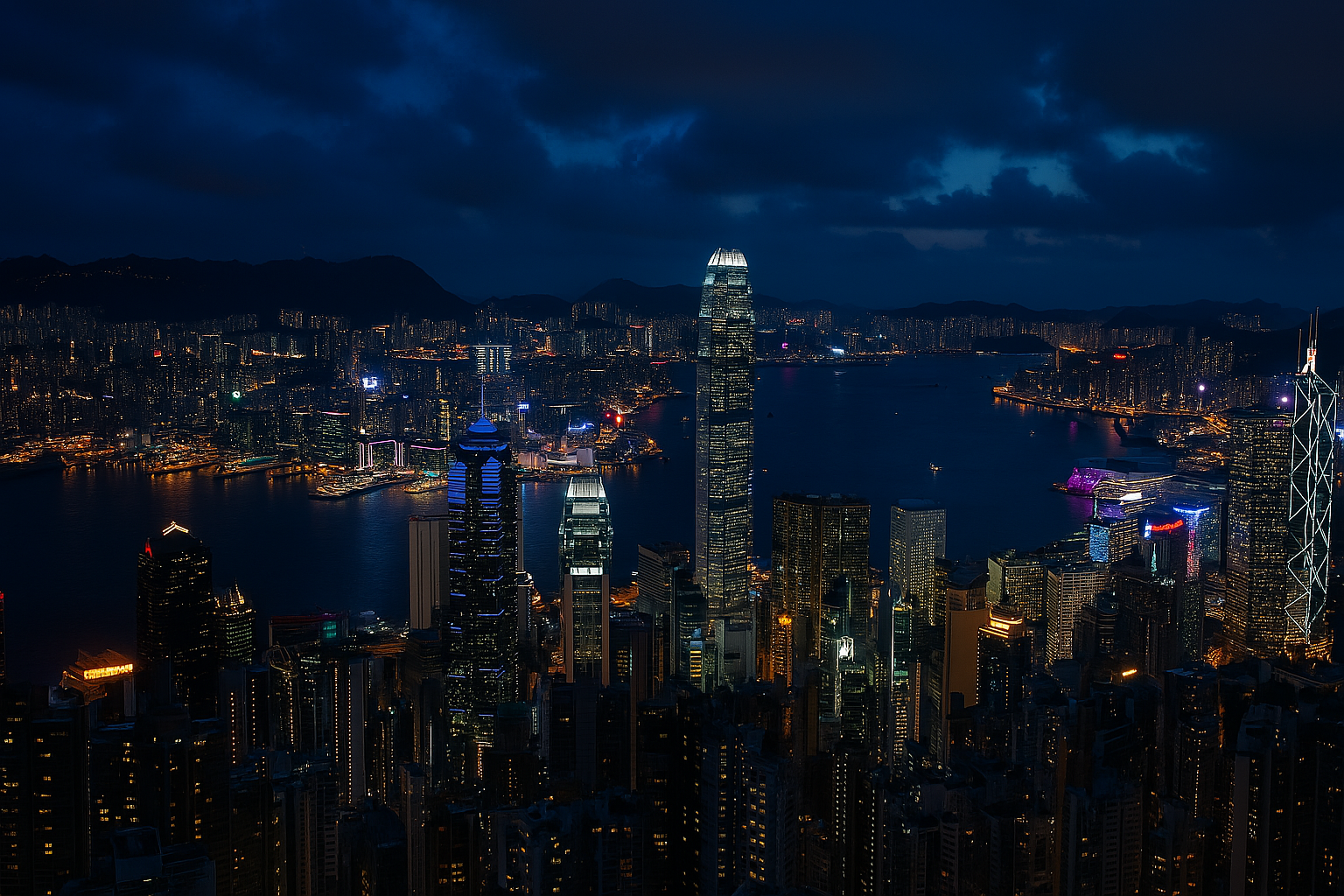 香港夜景